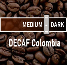 DECAF Colombia Med/Dark - 1lb - Click Image to Close